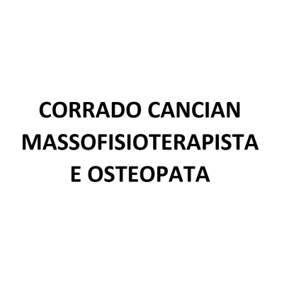Corrado Cancian Massofisioterapista e Osteopata Logo