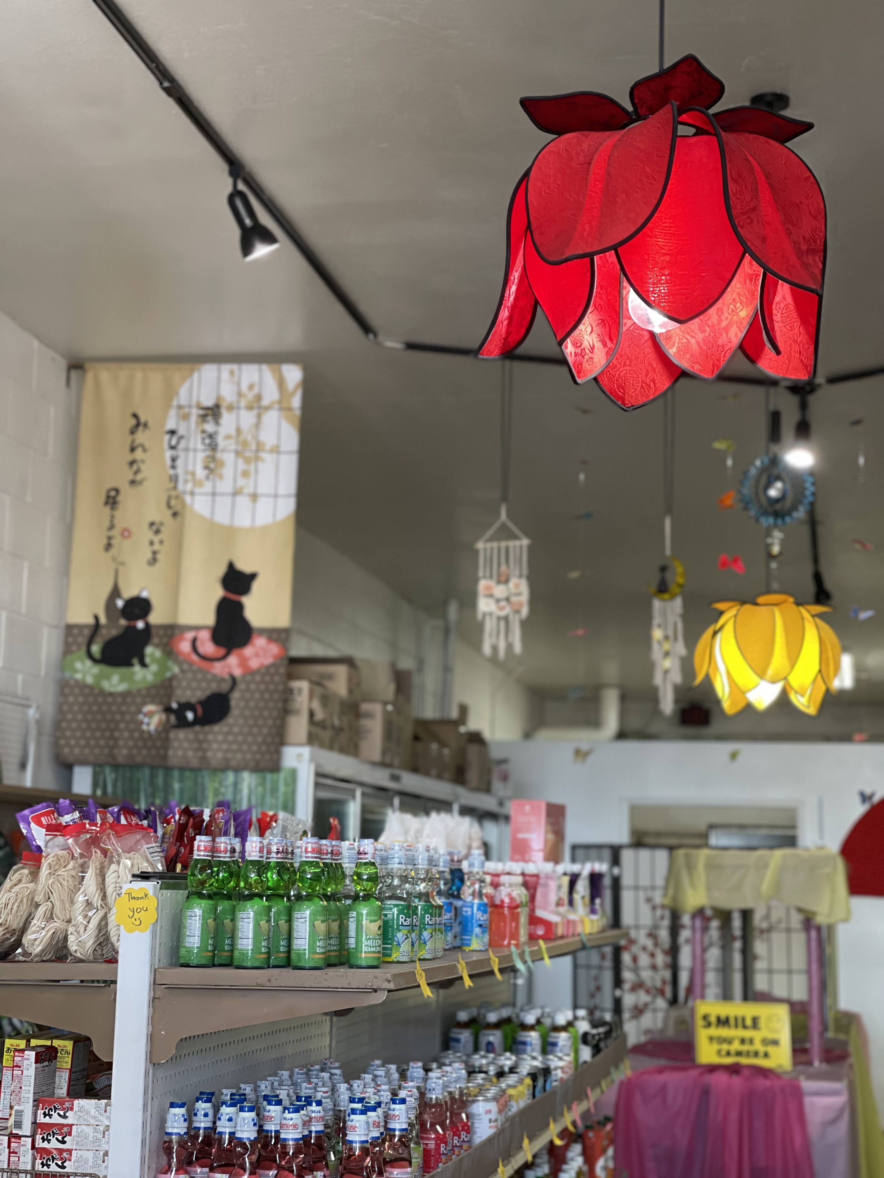 Drinks at Hayato Asian Market & More at Seaside California