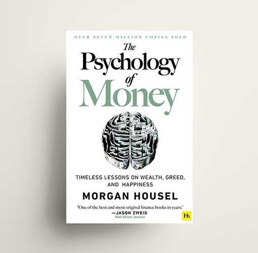 Cover design of The Psychology of Money by Morgan Housel.