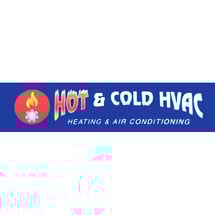 Hot & Cold HVAC Logo