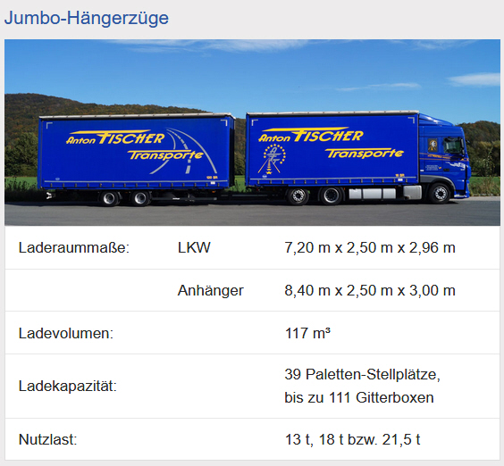 Bilder Anton Fischer Transport GmbH | nationale und internationale Transporte