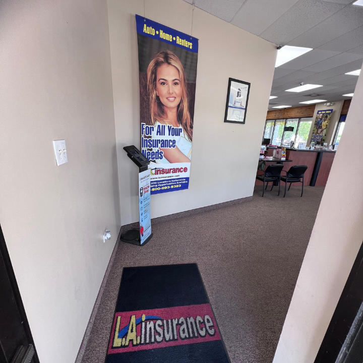 Interior of the L.A. Insurance Agency located at 15271 East Mississippi Ave. in CO