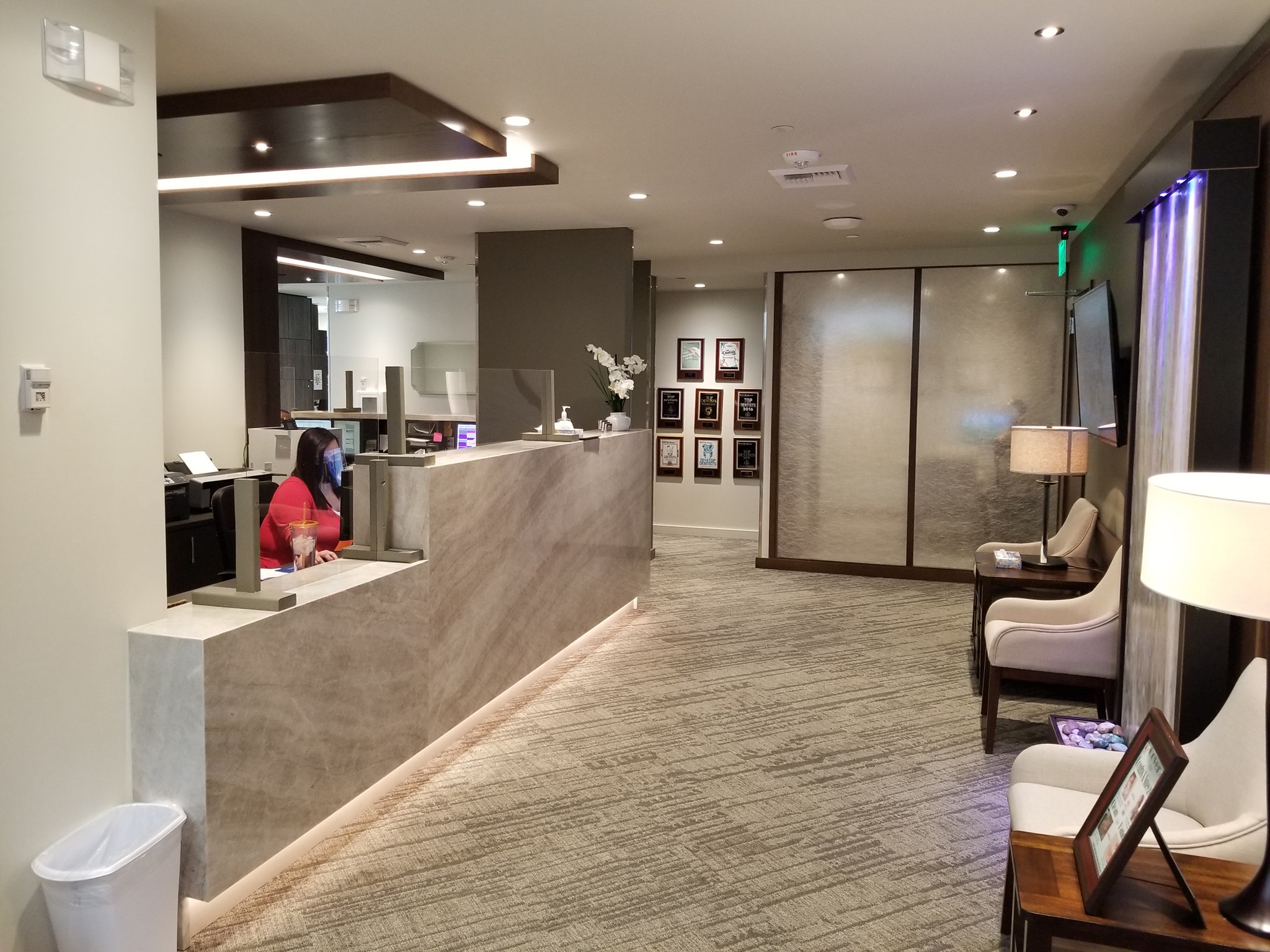 Aura Dentistry and Spa of Renton Office Reception