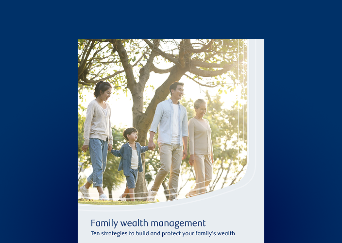 Cover image of the family wealth guide.
