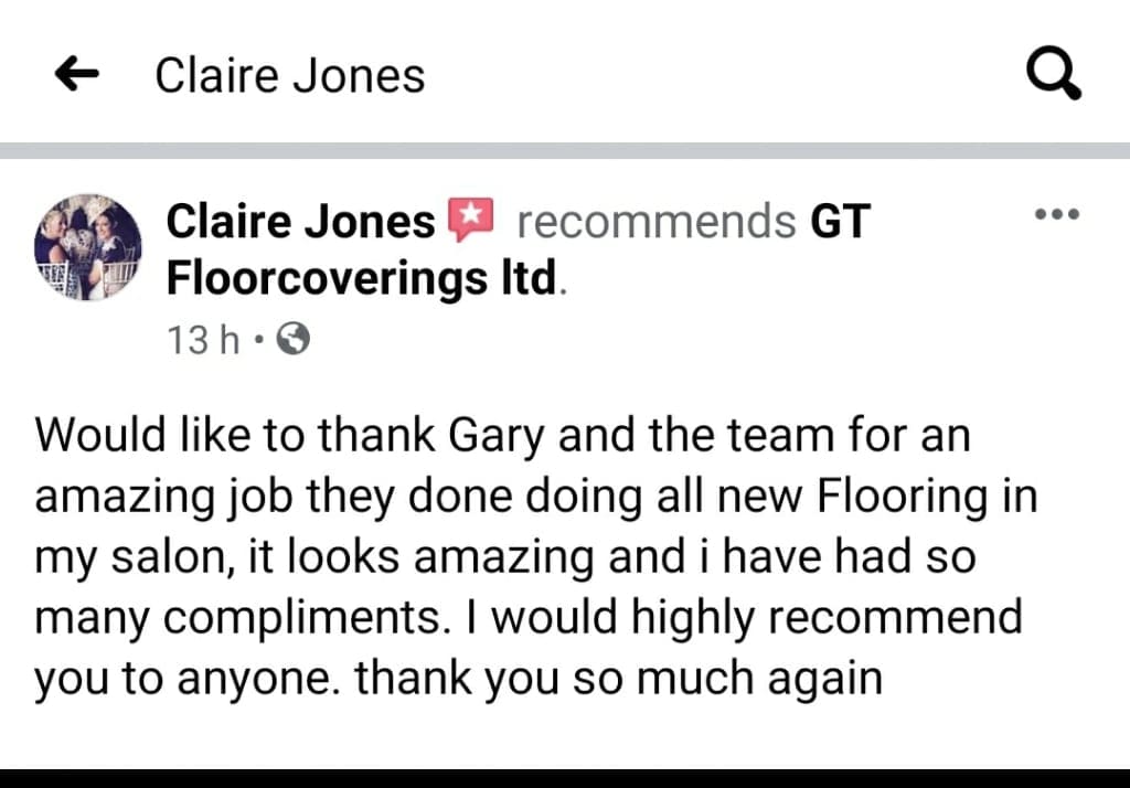 GT Floorcoverings (Gary Thomas) Taunton 07799 433653