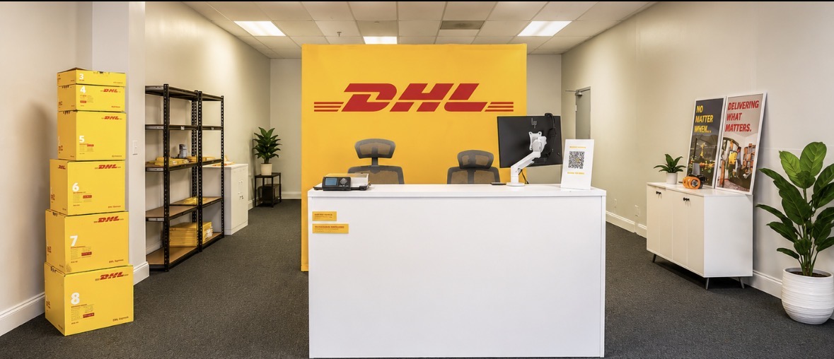 Receptionist area