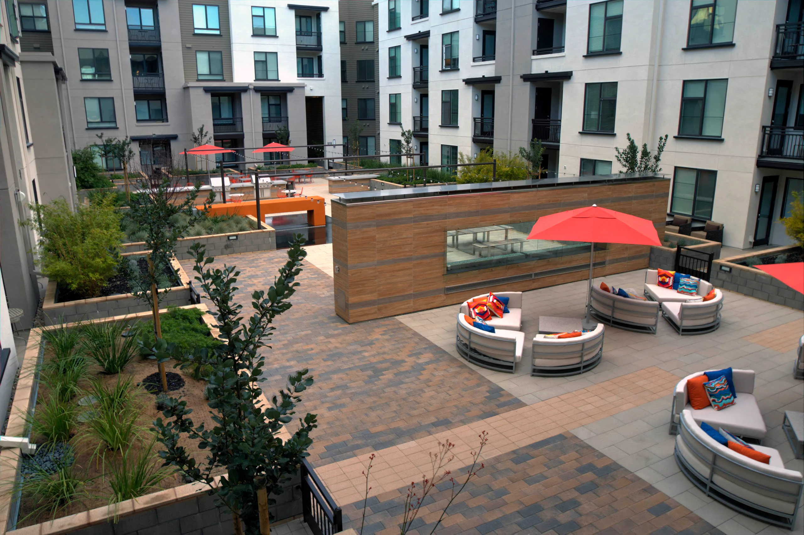 outdoor terrace