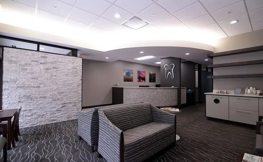 Pauly Dental Wichita Office Lobby