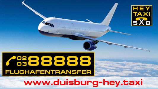 Hey Taxi Flughafentransfer, Düsseldorferstrasse 129 in Duisburg