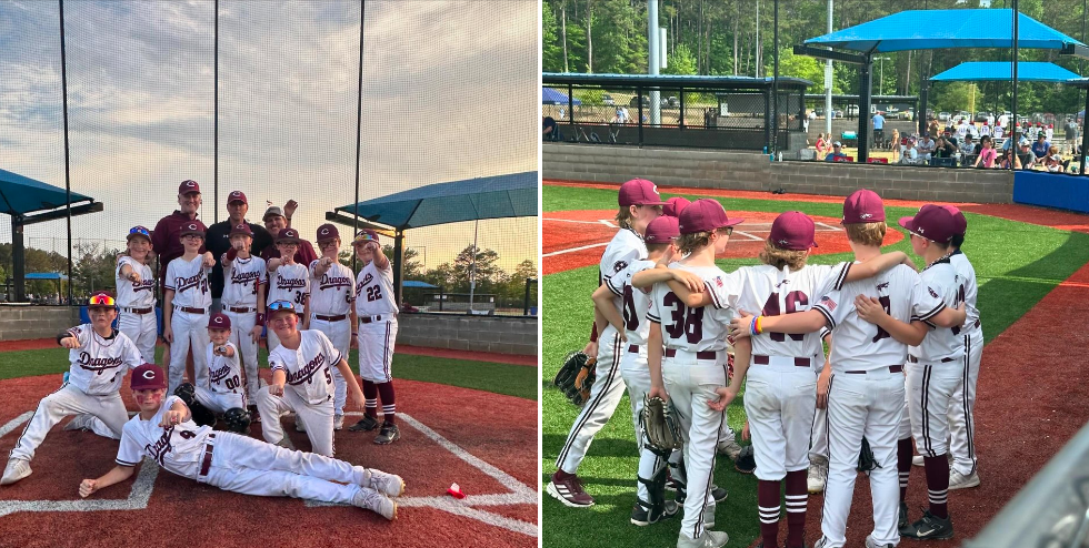 Go, Dragons, Go! @collierville_dragons11u for the W!
Champions again! Teamwork makes the dream work and so exciting to see these guys play hard and put another ring on!
We’re proud to sponsor our Collierville Dragons!