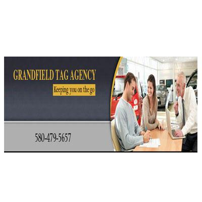 Grandfield Tag Agency Logo