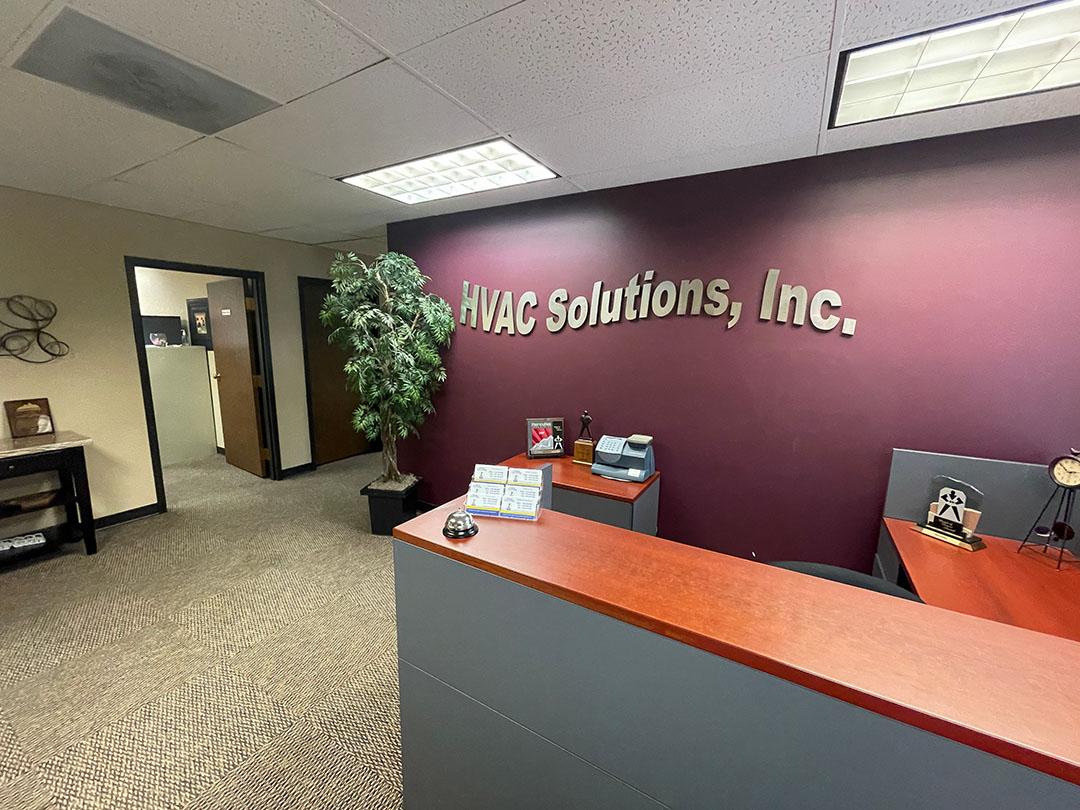 HVAC Solutions Receptionst Desk