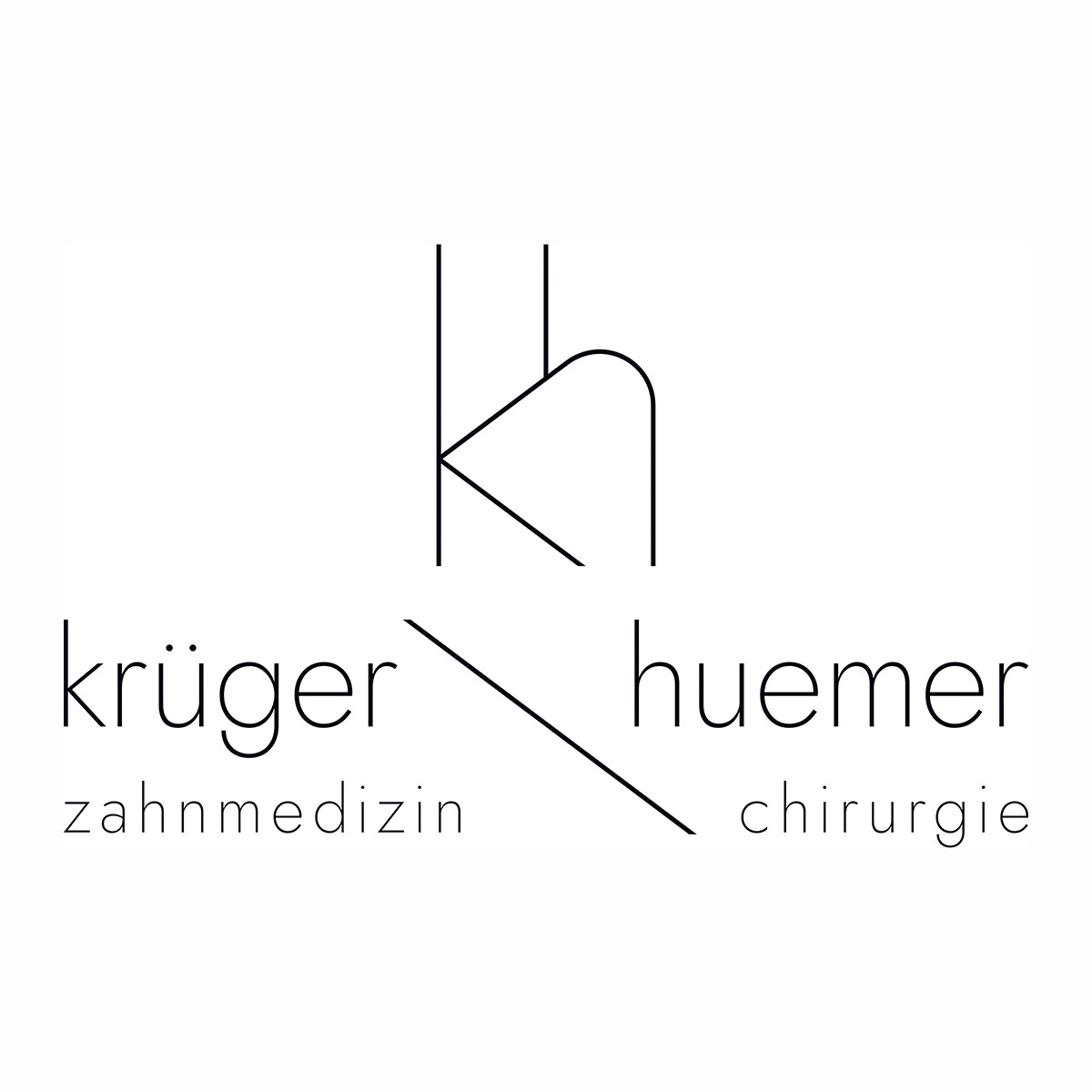 Logo Praxis für Zahnmedizin und Mund-, Kiefer-, Gesichtschirurgie | Esslingen | Krüger \ Huemer