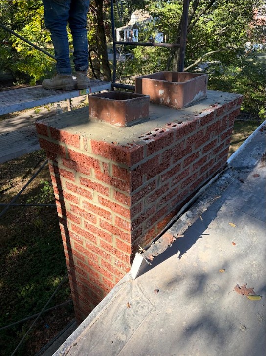 Specializes in brick pointing, chimney repair, and masonry services.
