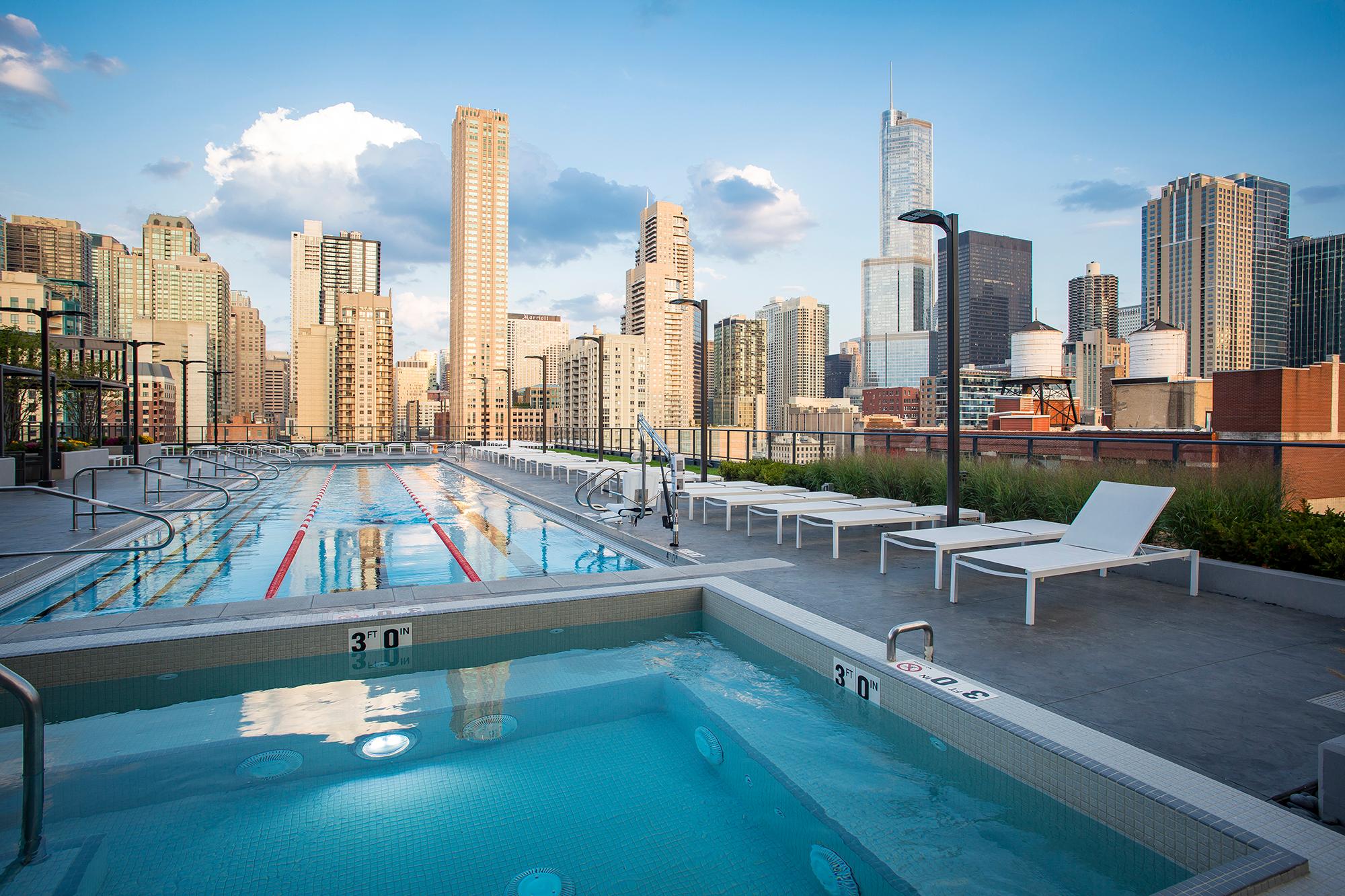 Gallery on Wells Rooftop Pool