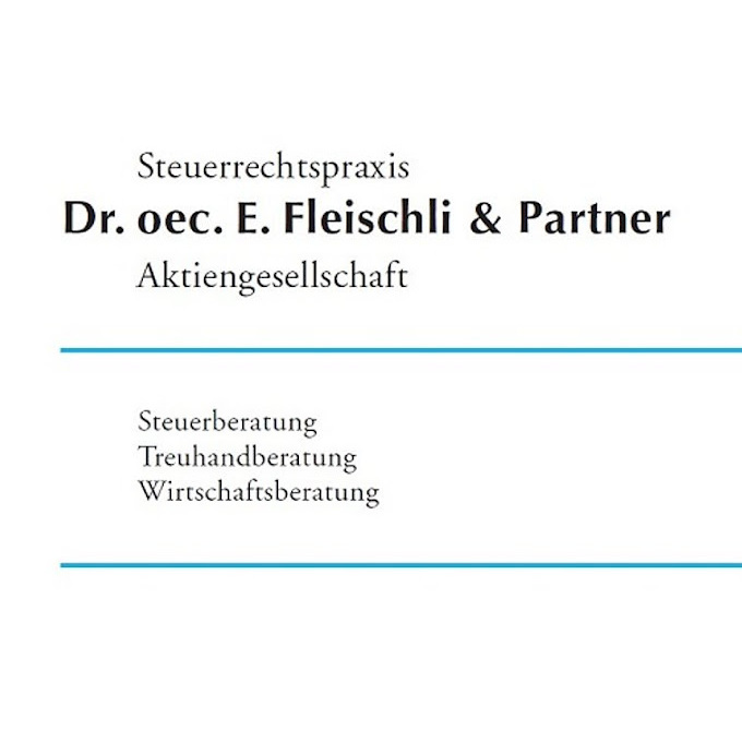 Steuerrechtspraxis Dr. oec. E. Fleischli & Partner AG Logo