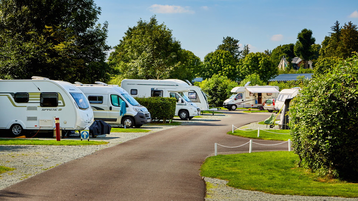 Images Melrose Gibson Park Caravan and Motorhome Club Campsite