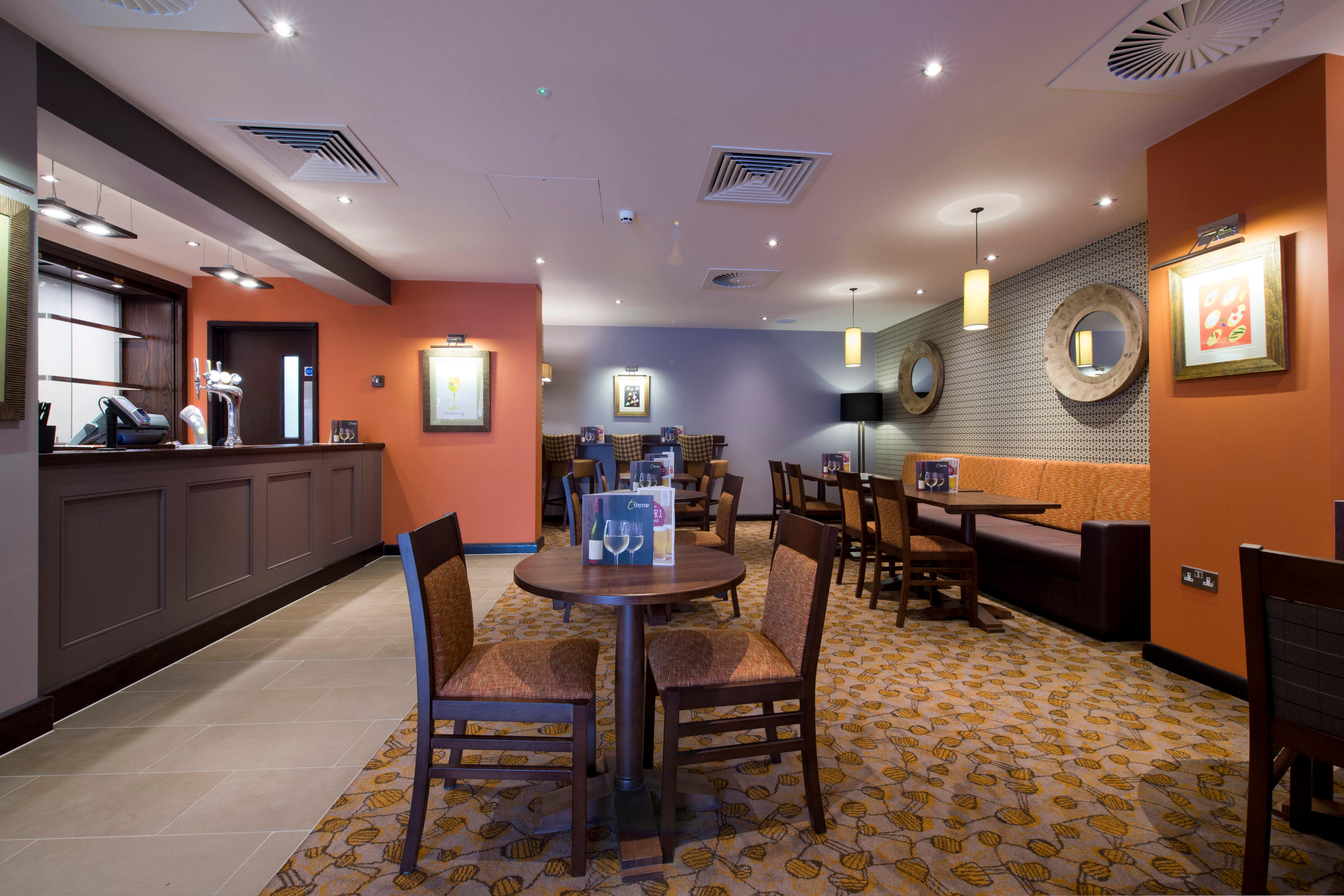 Thyme restaurant Premier Inn Exeter City Centre hotel Exeter 03333 219068