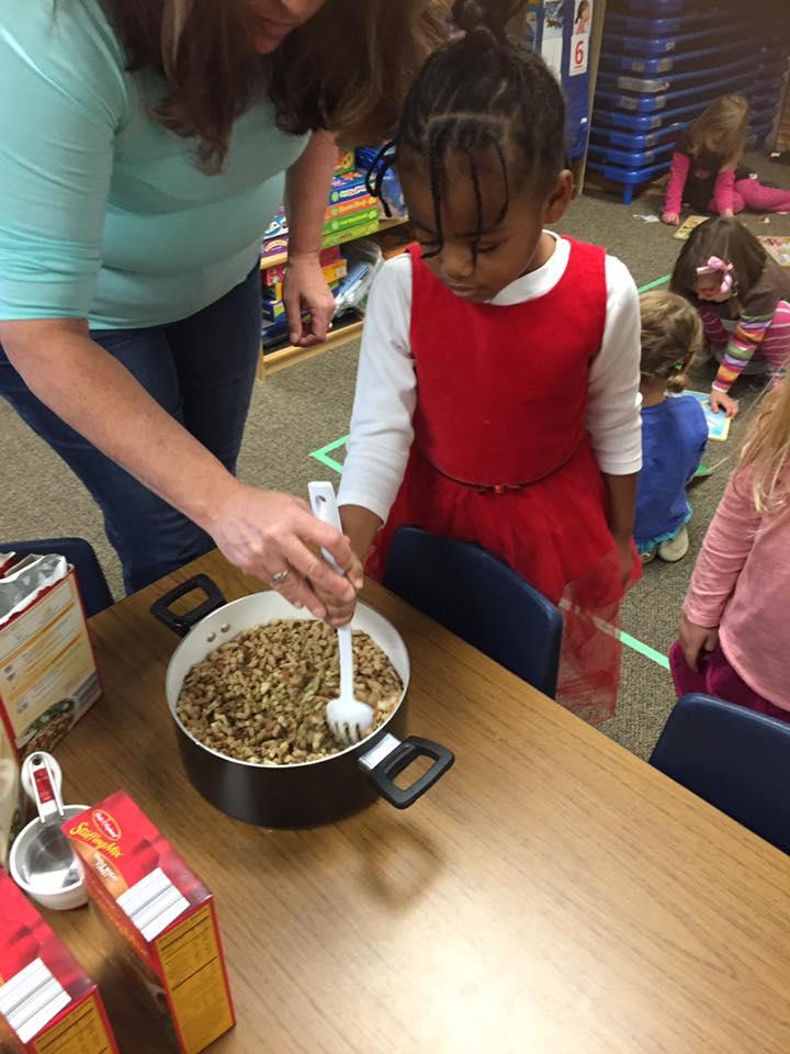 Science, reading and math skills learned through cooking!