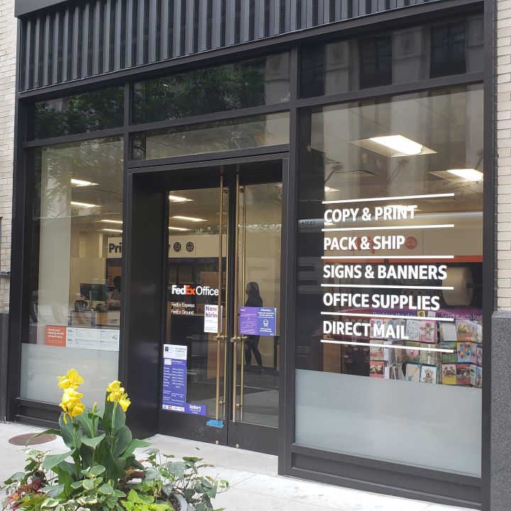 Exterior photo of FedEx Office location at 362 W 31st St\t Print quickly and easily in the self-service area at the FedEx Office location 362 W 31st St from email, USB, or the cloud\t FedEx Office Print & Go near 362 W 31st St\t Shipping boxes and packing services available at FedEx Office 362 W 31st St\t Get banners, signs, posters and prints at FedEx Office 362 W 31st St\t Full service printing and packing at FedEx Office 362 W 31st St\t Drop off FedEx packages near 362 W 31st St\t FedEx shipping near 362 W 31st St