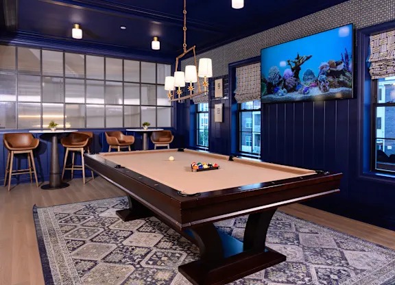 Game Room with Billiards Table 
