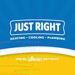 Just Right Plumbing, Heating, & Cooling Logo