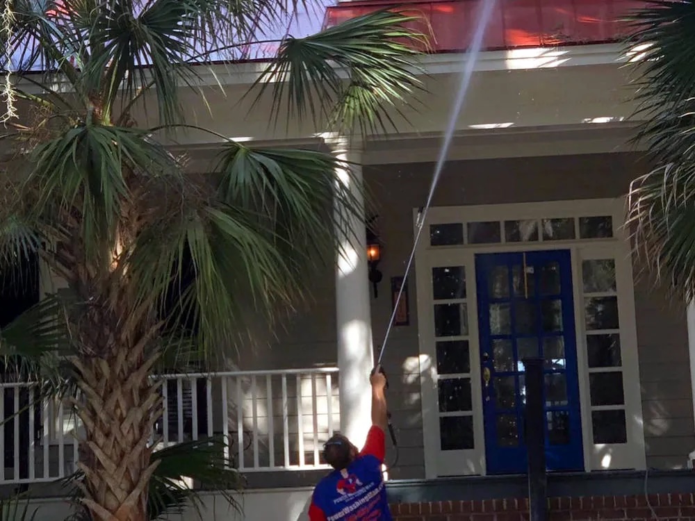 Power Washing Man