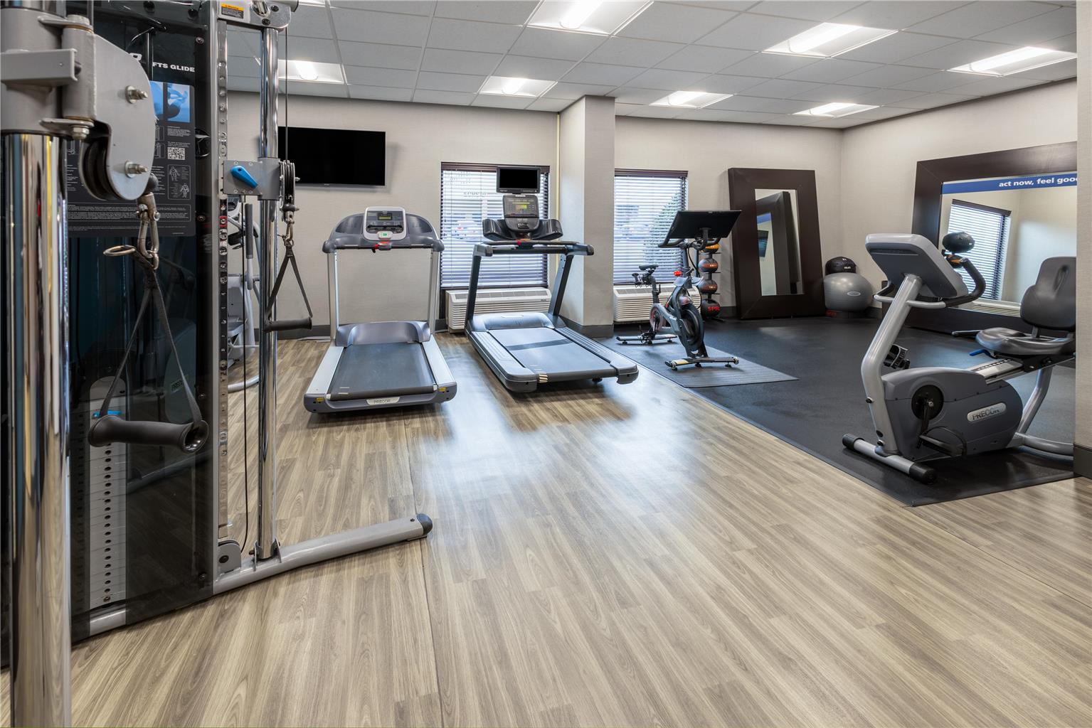 Health club  fitness center  gym