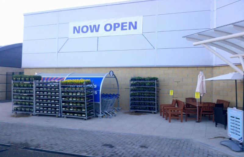 The store front of B&M Hexham