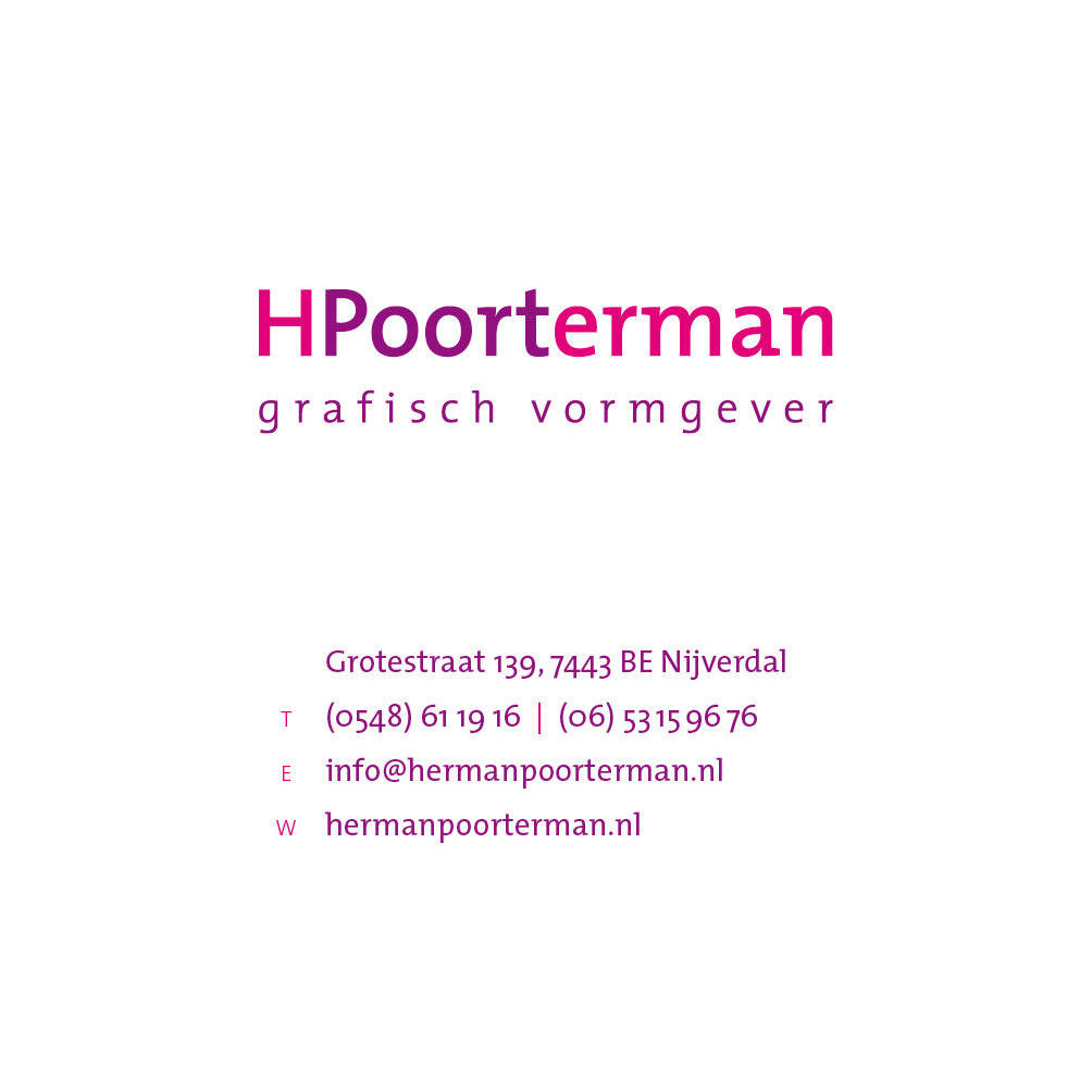 Grafisch Ontwerpbureau H Poorterman Logo