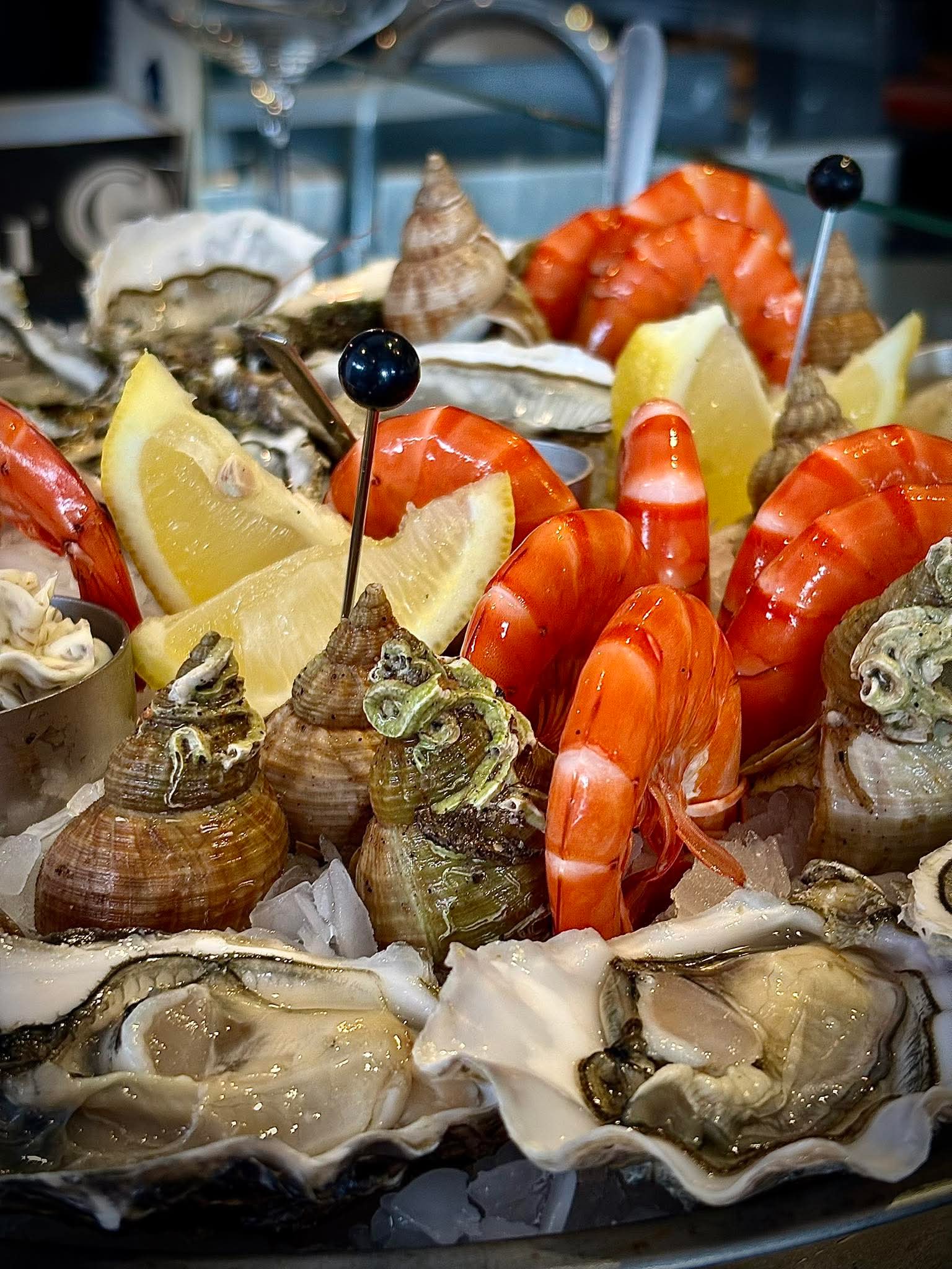plateau de fruits de mer plateau de fruits de mer