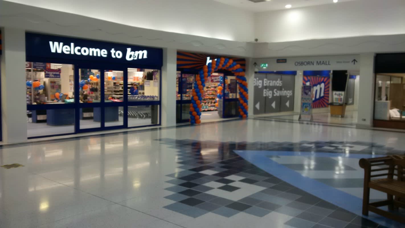 B&M's latest store opened in Fareham on Saturday, located at Thackeray Mall.