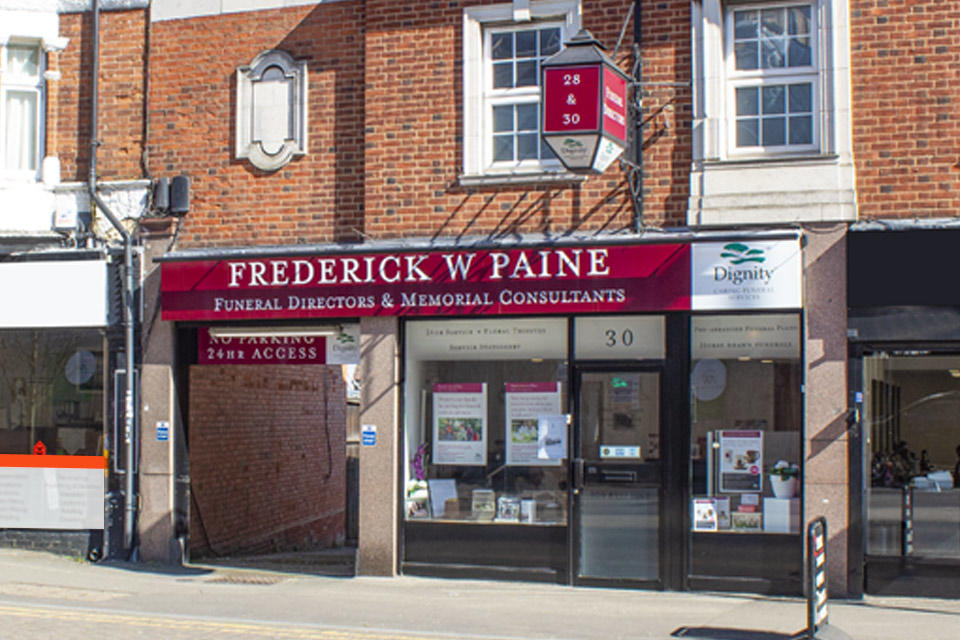 Images Frederick W Paine Funeral Directors