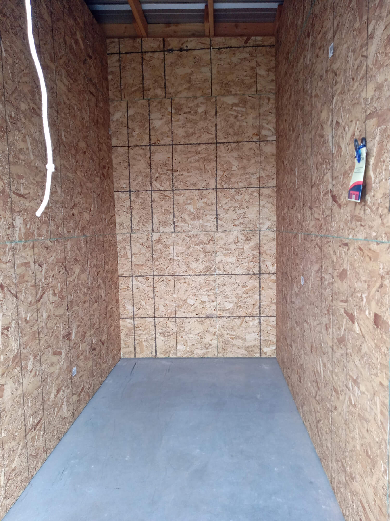 Interior of Storage Unit