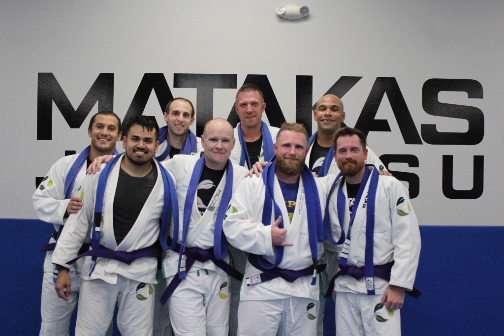 Congrats to our recent graduates who received their well-earned Purple Belts!!
