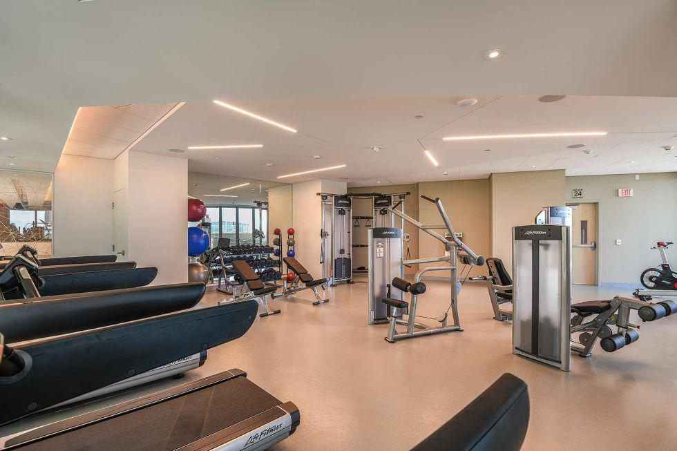 Fitness Center at K1 in San Diego
