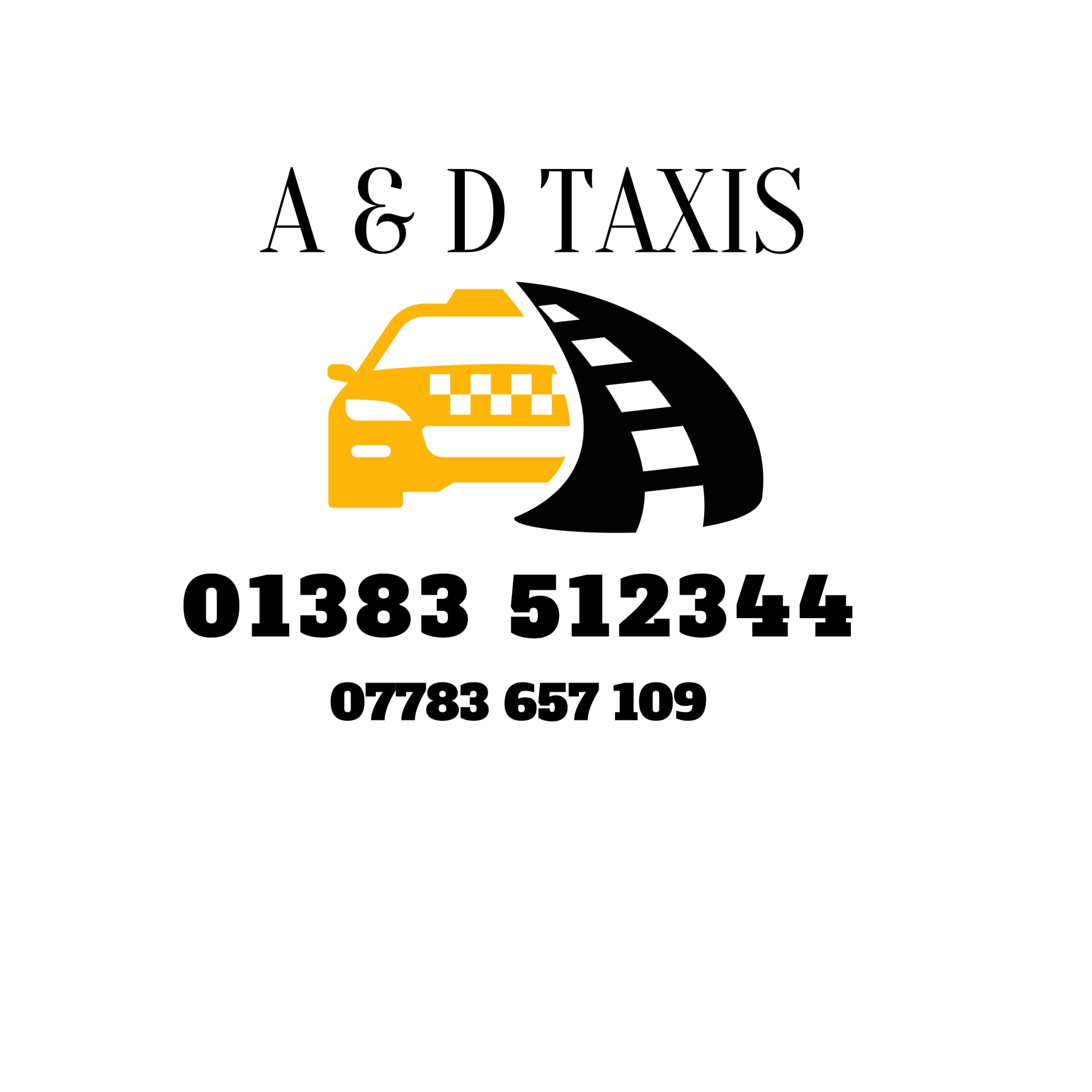 A & D Taxis Logo