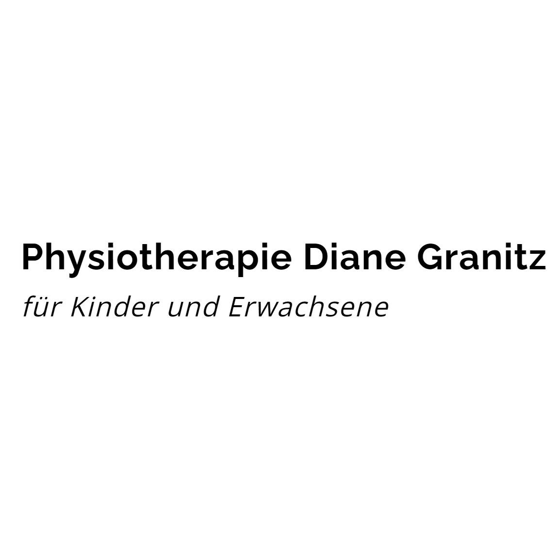 Logo Diane Granitz Physiotherapie für Kinder und Erwachsene