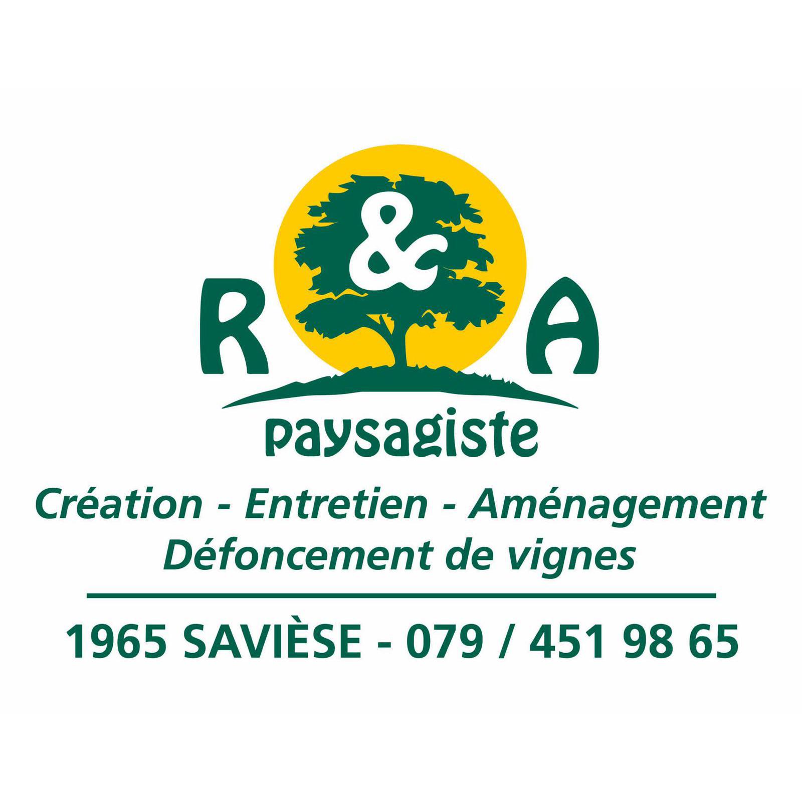 R&A paysagiste Logo
