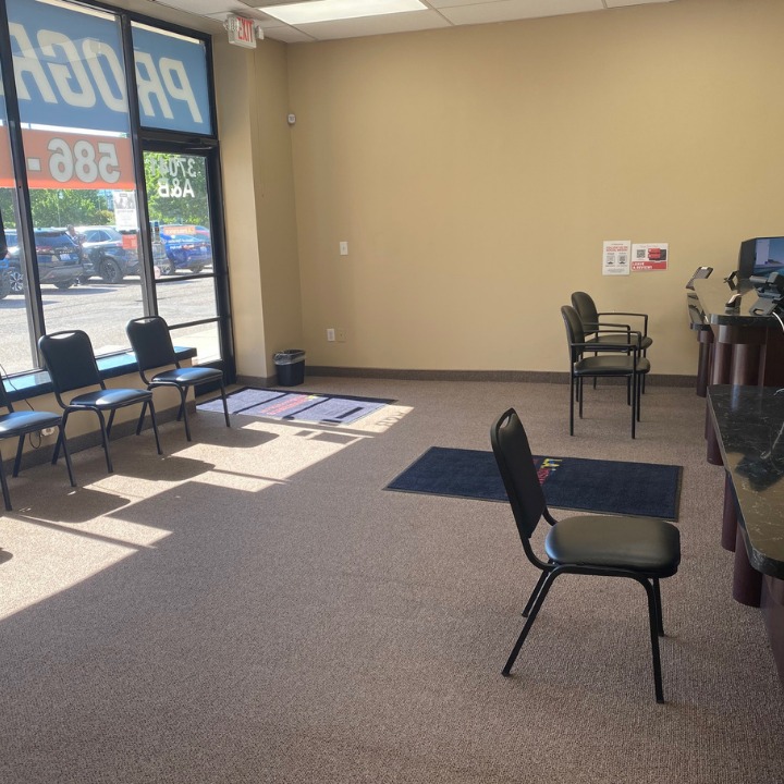 Interior of the L.A. Insurance located at 37041 Gratiot Ave in MI