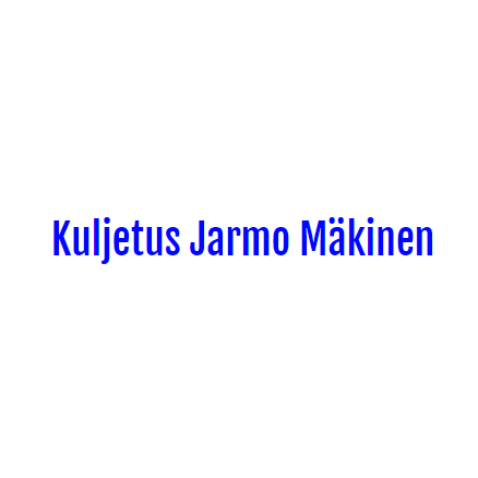 Kuljetus ja Nostopalvelut Jarmo Mäkinen Logo