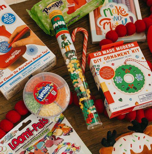 Stocking stuffers are our favorites!!! Grab our stocking stuffer box online for your favorite  kids or adults of all ages & we'll handle the magic 