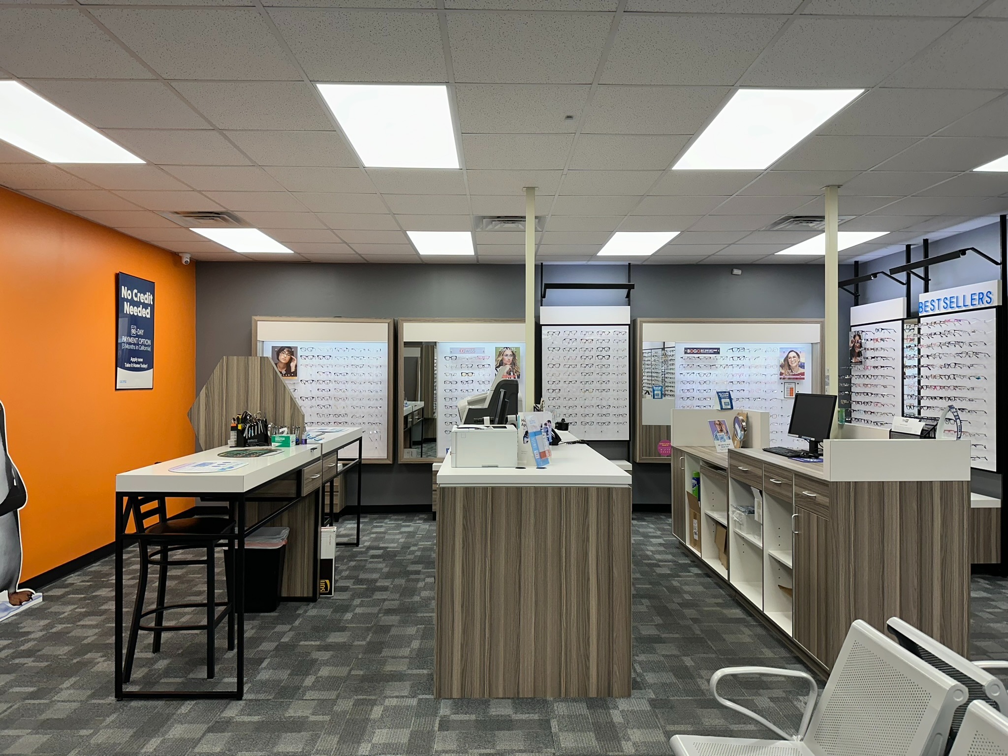 Store Interior at Stanton Optical Store Carrollton TX 75006