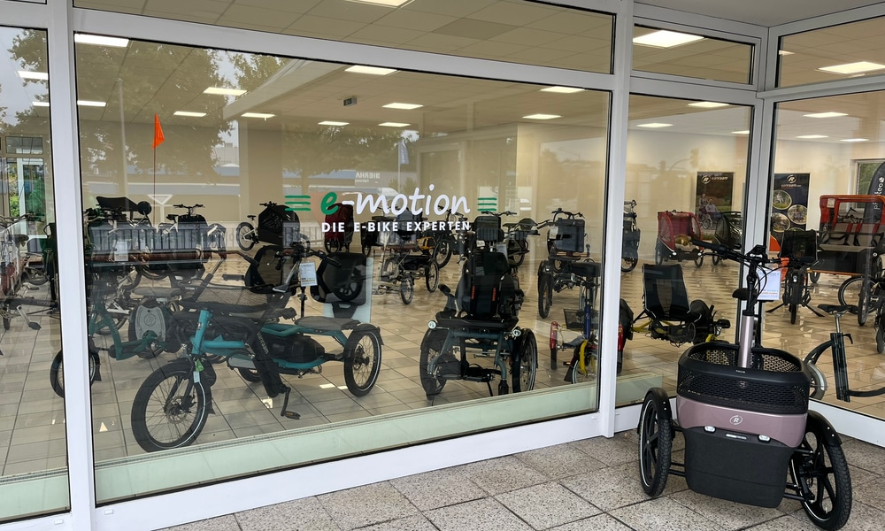 Bilder e-motion Showroom für e-Lastenräder & Dreiräder