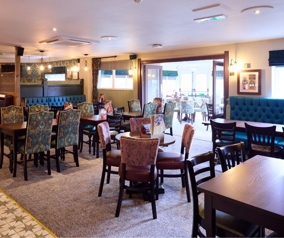 The Eight Towers pub dining area
