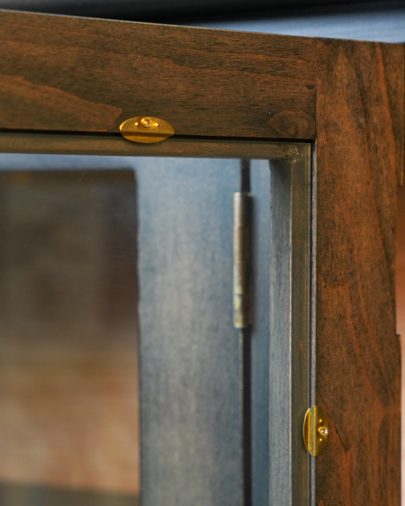 Brass and Glass Detail from Restoration