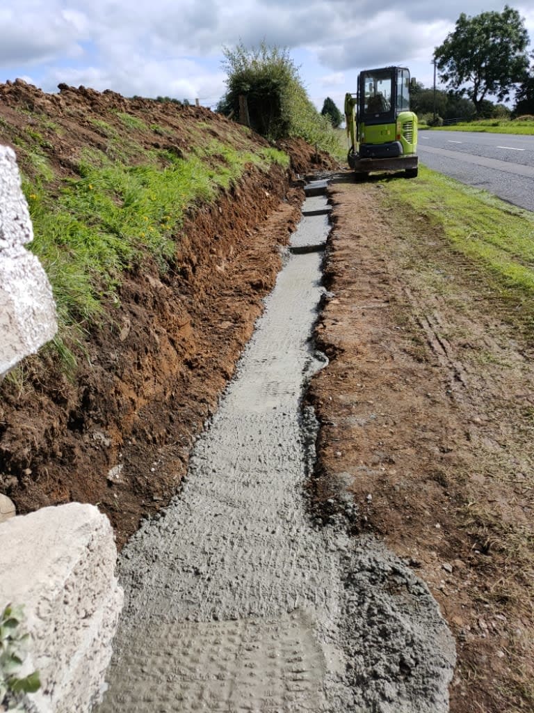 Images P. McBride Plant Hire & Groundwork