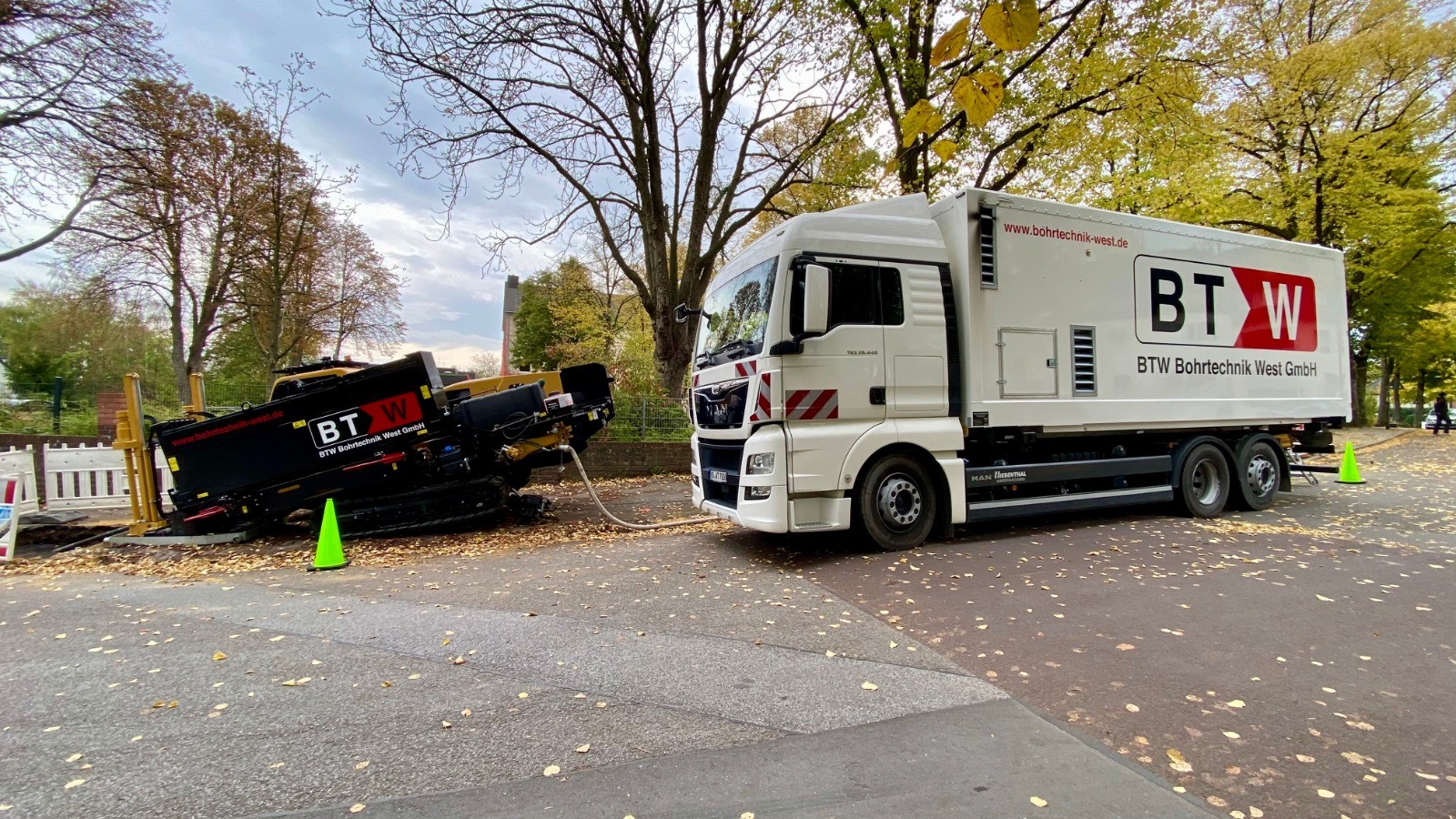 BTW Bohrtechnik West GmbH, Mittelstraße 11-13 in Monheim am Rhein