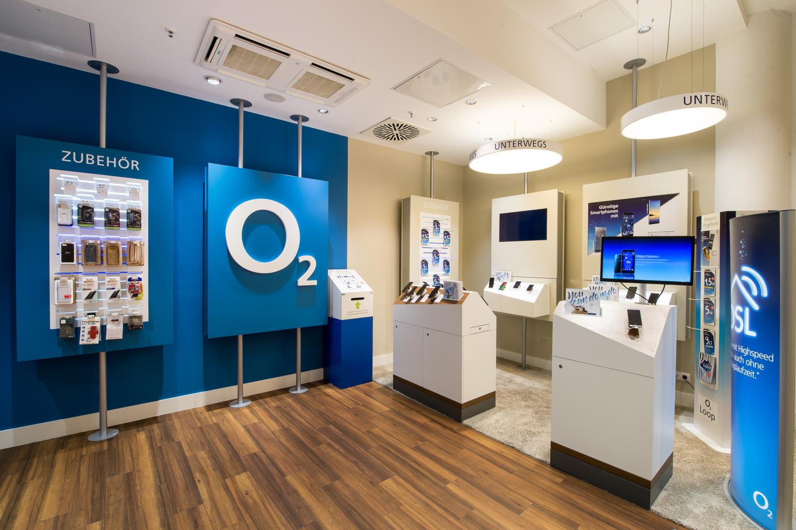 o2 Shop, Fackelrondell 1 in Kaiserslautern