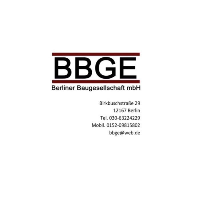 BBGE Berliner Baugesellschaft mbH in Berlin - Logo